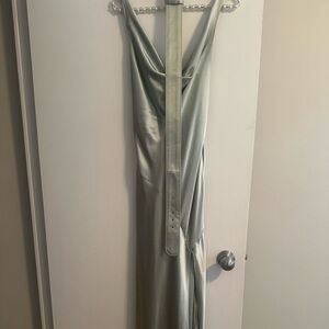 NICHOLAS Cowl neck  Sage Green Dress